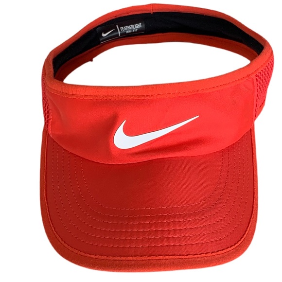 red nike visor